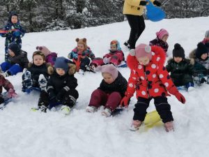 ikimokyklinukų žiemos olimpiada