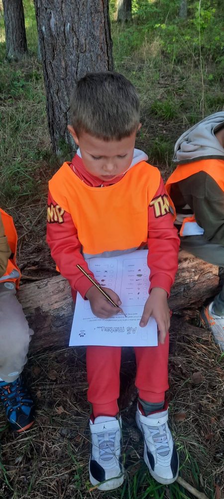 GRUPĖS "KODĖLČIUKAI" EDUKACINIS ŽYGIS "RUDENINĖ MEDŽIOKLĖ"