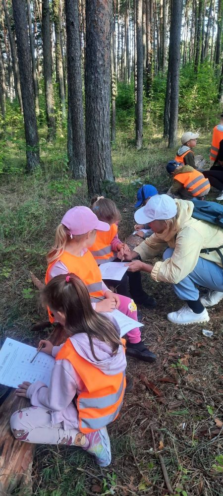GRUPĖS "KODĖLČIUKAI" EDUKACINIS ŽYGIS "RUDENINĖ MEDŽIOKLĖ"