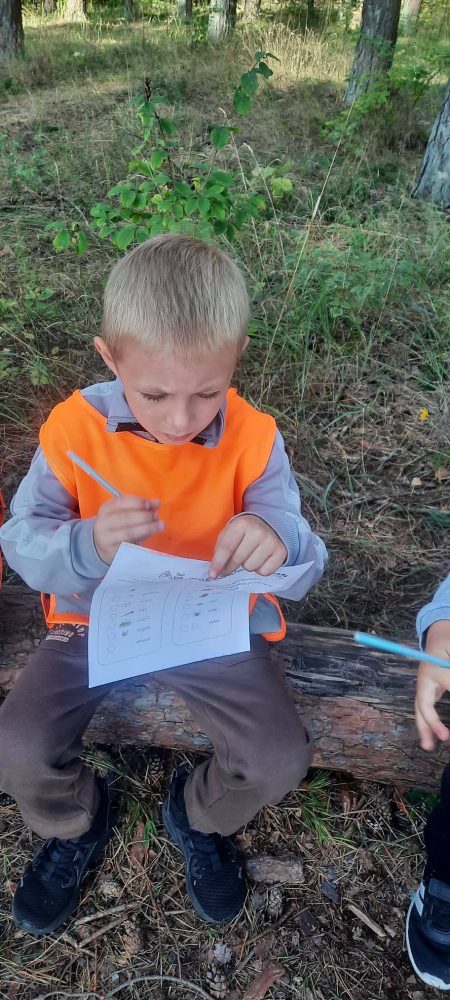 GRUPĖS "KODĖLČIUKAI" EDUKACINIS ŽYGIS "RUDENINĖ MEDŽIOKLĖ"